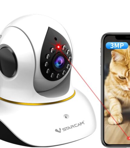 pet camera with laser